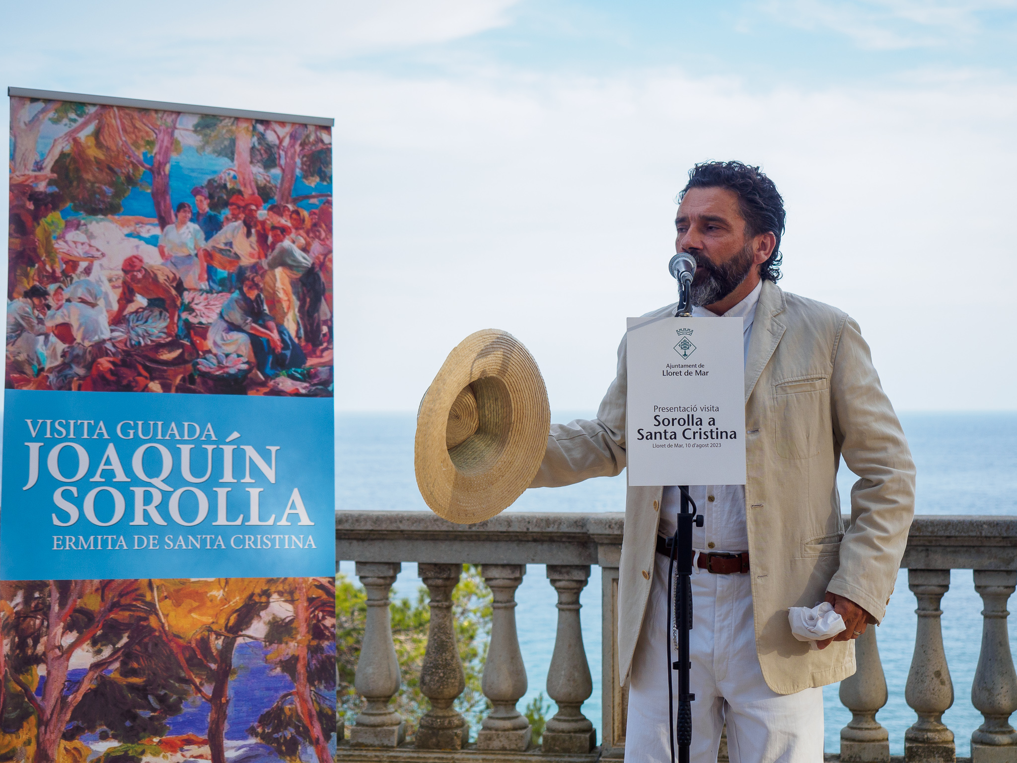 Lloret presenta una nova visita guiada teatralitzada dedicada a Sorolla