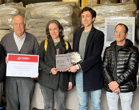 La Cambra de Comerç reconeix els més de 100 anys de treball de l'empresa Manufactures Jonquera d'Amer 