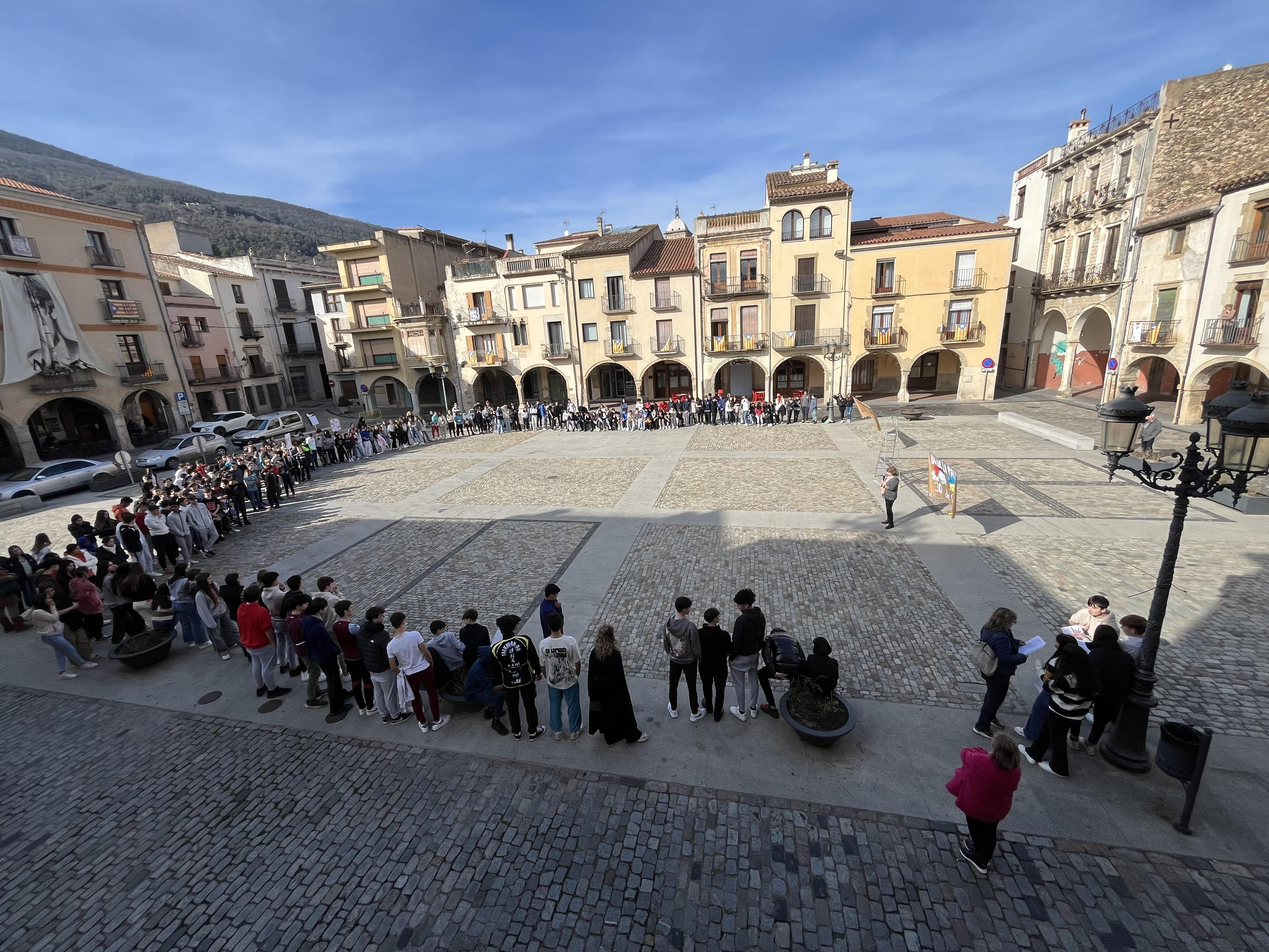 L'Institut Castell d'Estela d'Amer commemora el Dia Internacional de la Pau i de la no-violència