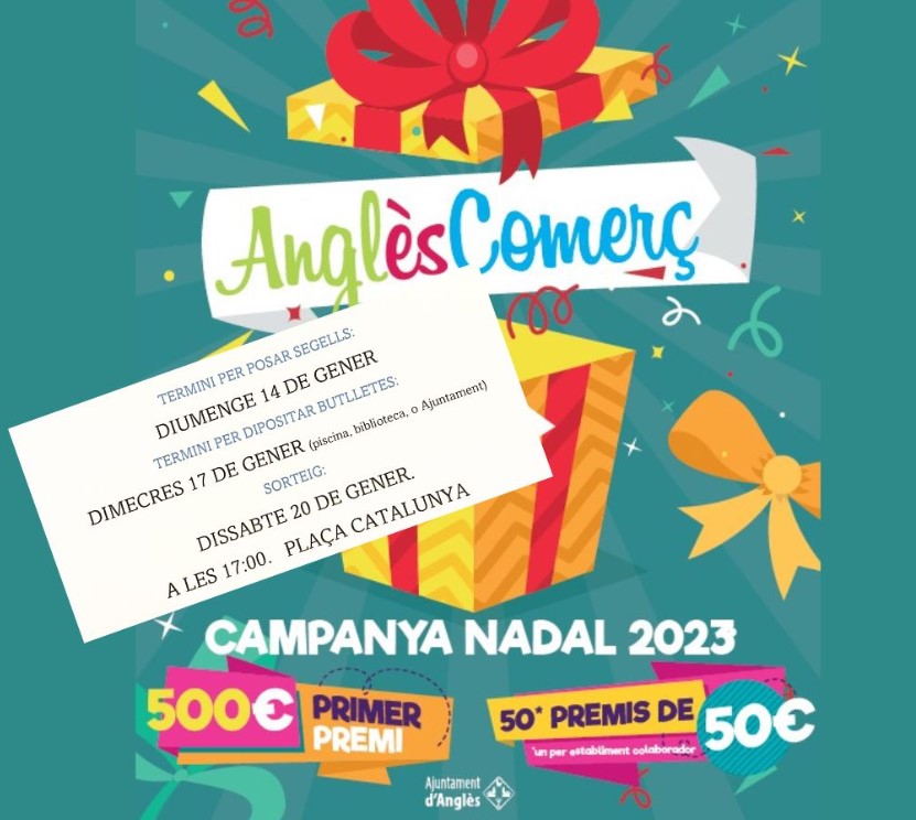La campanya 'AnglèsComerç' resulta un èxit d'acollida entre ciutadania i comerciants