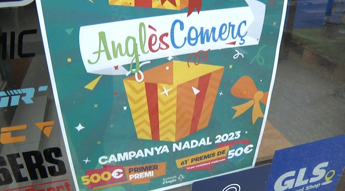 Anglès allarga la campanya de suport al comerç local impulsada al Nadal