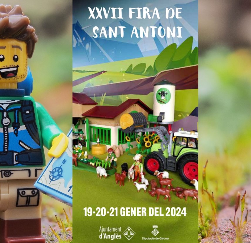 La XXVII Fira de Sant Antoni d'Anglès acollirà a prop de 100 parades al nucli antic