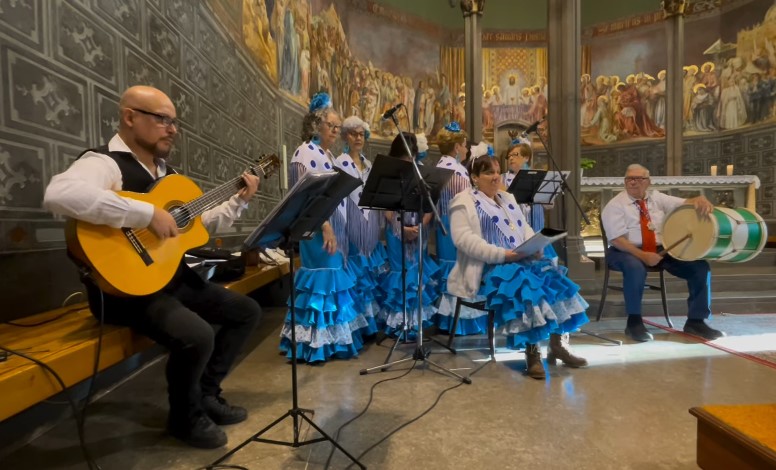 Blanes i Ardales perpetuen l'agermanament amb la celebració del Dia de la Verge de Villaverde