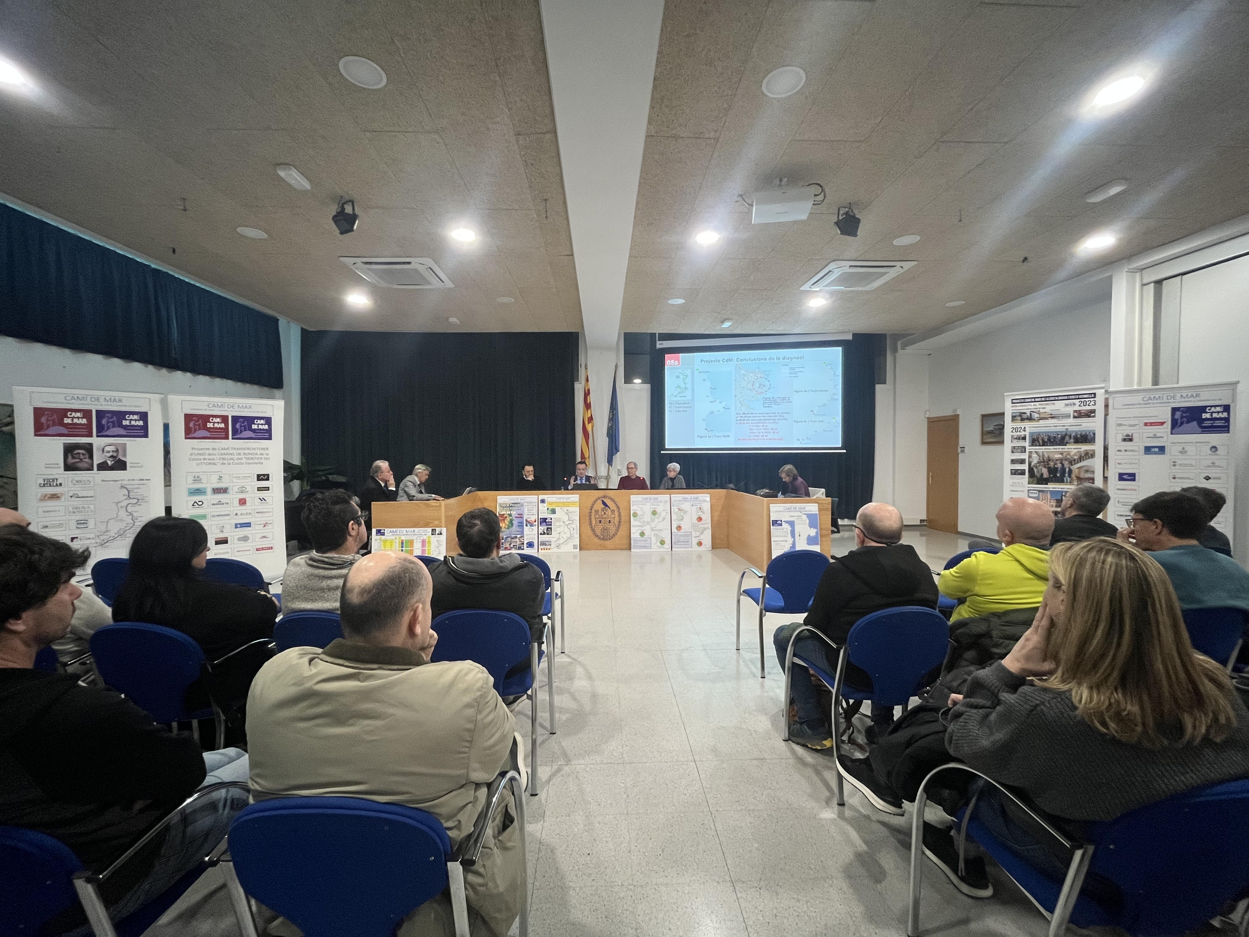 L’Associació “Camí de Mar” presenta el projecte d'unió dels camins de ronda per impulsar l'economia del sector 
