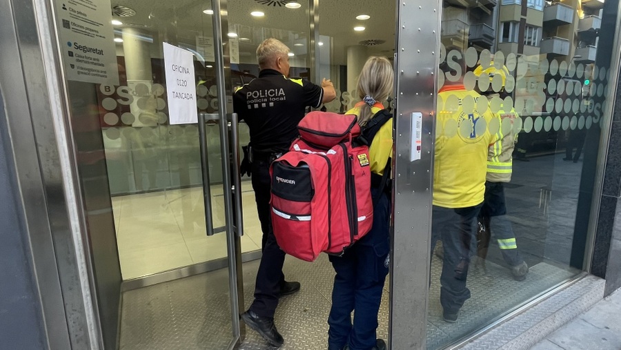 Un home atraca un banc a Blanes i s'emporta 18.000 € en efectiu