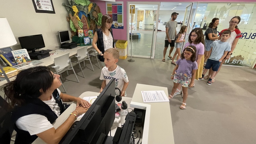 El Bibliovacances de Blanes 2024, amb tematització olímpica, triplica la participació en comparació amb 2023