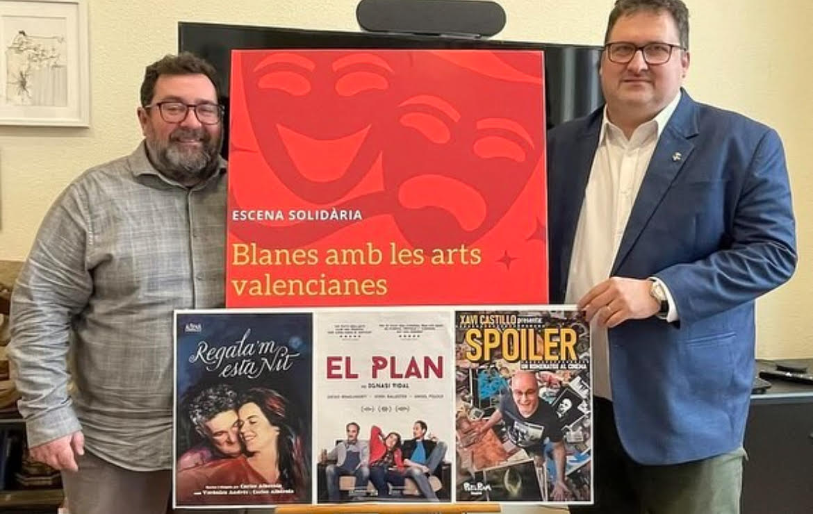 Blanes impulsa 'Escena Solidària', per donar suport a les companyies professionals de teatre afectades per la DANA