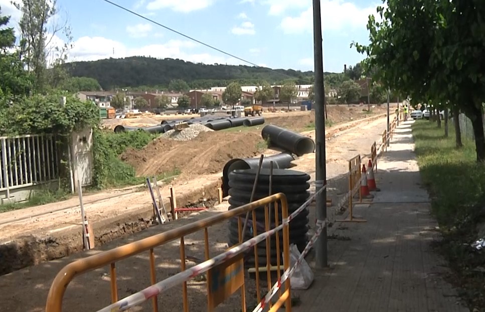 Sant Julià del Llor i Bonmatí inicia les obres de millora de les xarxes municipals d'aigües pluvials