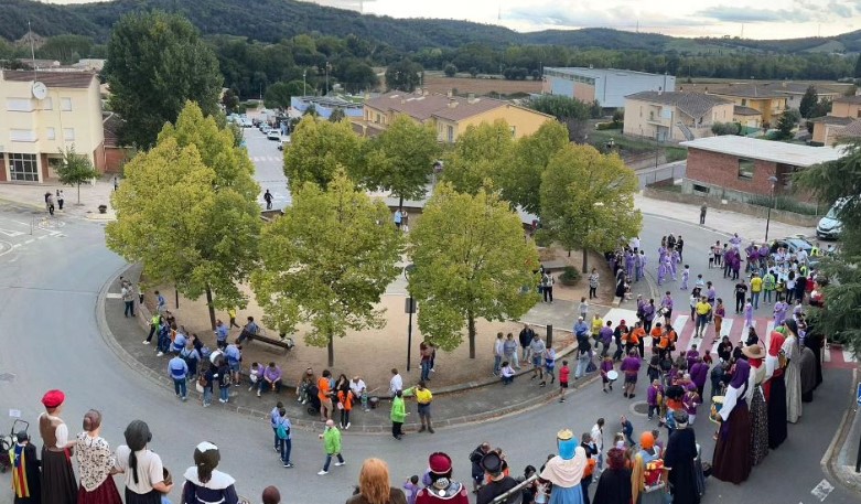 Sant Julià del Llor i Bonmatí celebra amb èxit la 14a Trobada Gegantera de la Selva