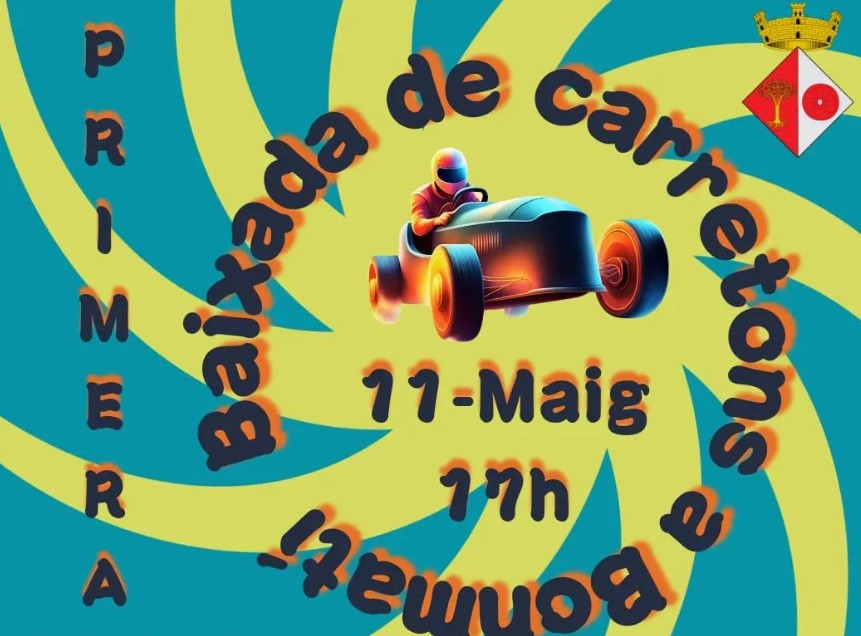Sant Julià del Llor i Bonmatí organitza la 1a Baixada de Carretons amb motiu de la Festa Jove '24