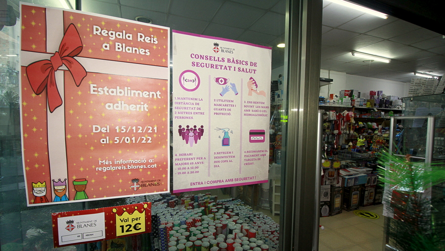 L'Ajuntament de Blanes inicia la Campanya “Regala Reis a Blanes” amb vals de 12€ 
