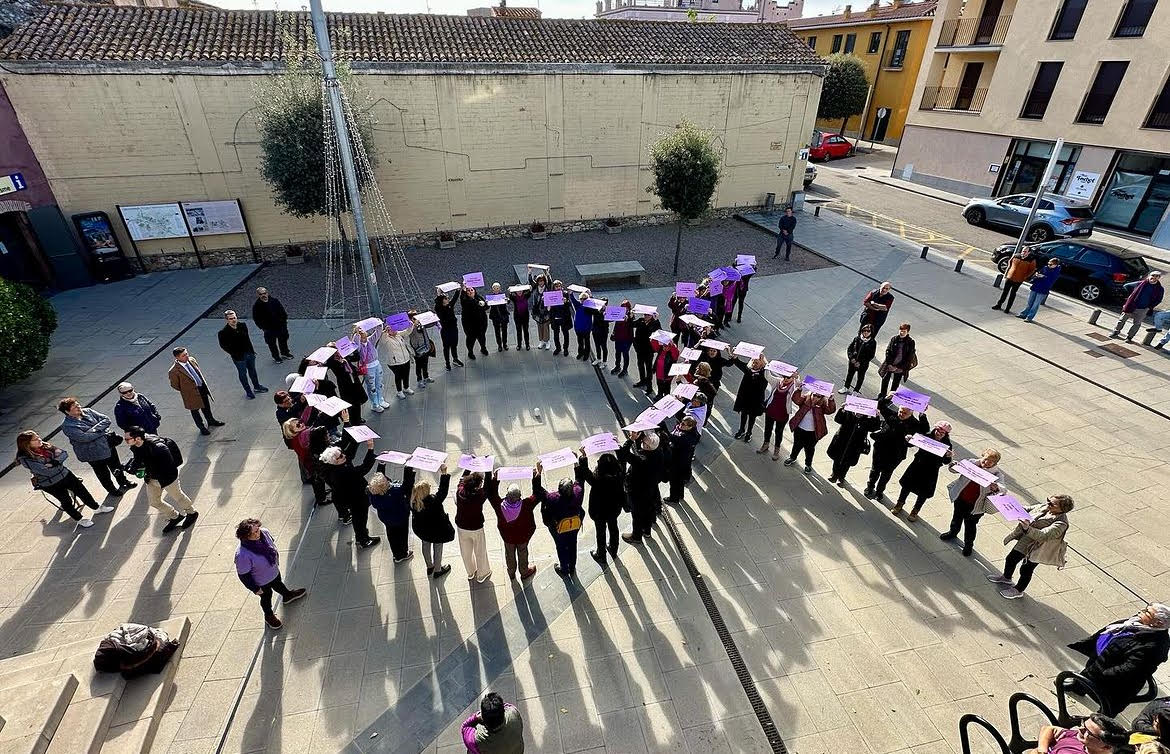 La Xarxa de Dones de Caldes organitza un acte de rebuig contra la violència masclista