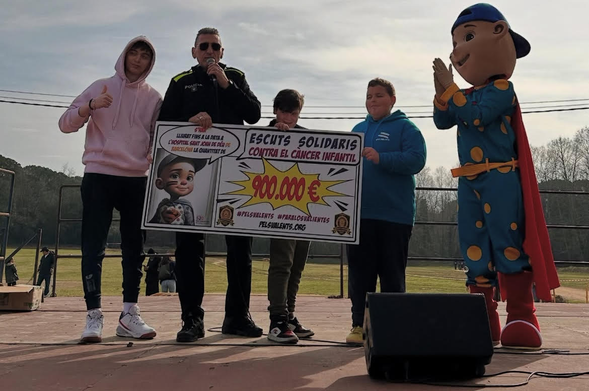 La 7a Marxa Pels Valents de Caldes de Malavella obté una recaptació de més de 18.000 euros 