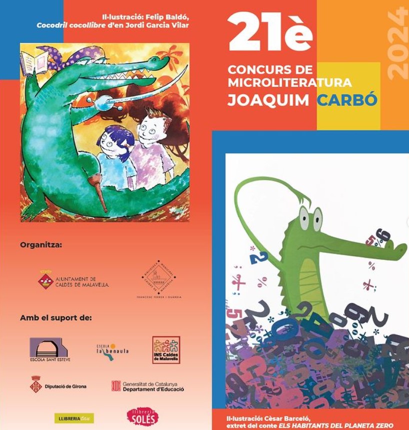 S'obre el termini per participar en el 21è Concurs de Microliteratura Joaquim Carbó de Caldes de Malavella