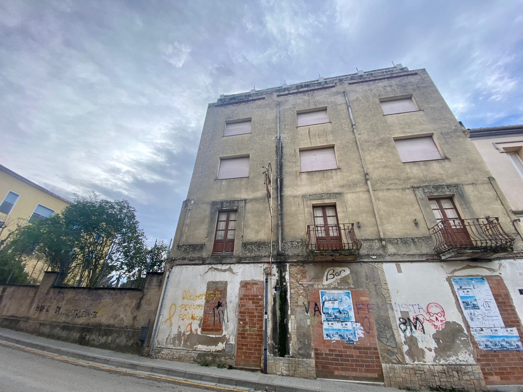 Continua en marxa la licitació per a l'enderroc de l'antic Hostal Ribot a Caldes de Malavella