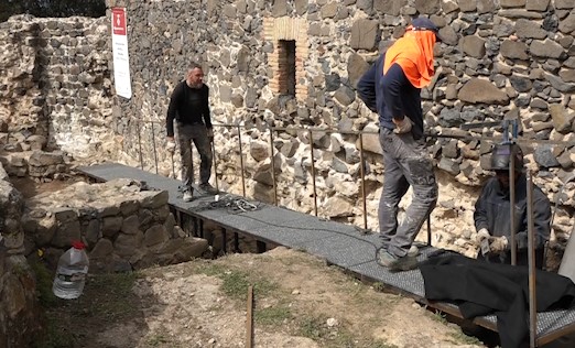 Caldes de Malavella porta a terme una actuació de consolidació i adequació al Castell de Malavella