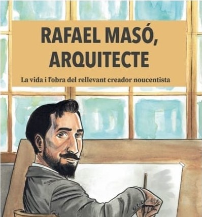 Presentació del còmic sobre l'arquitecte Rafael Masó a un dels edificis emblemàtics de l'artista a Anglès