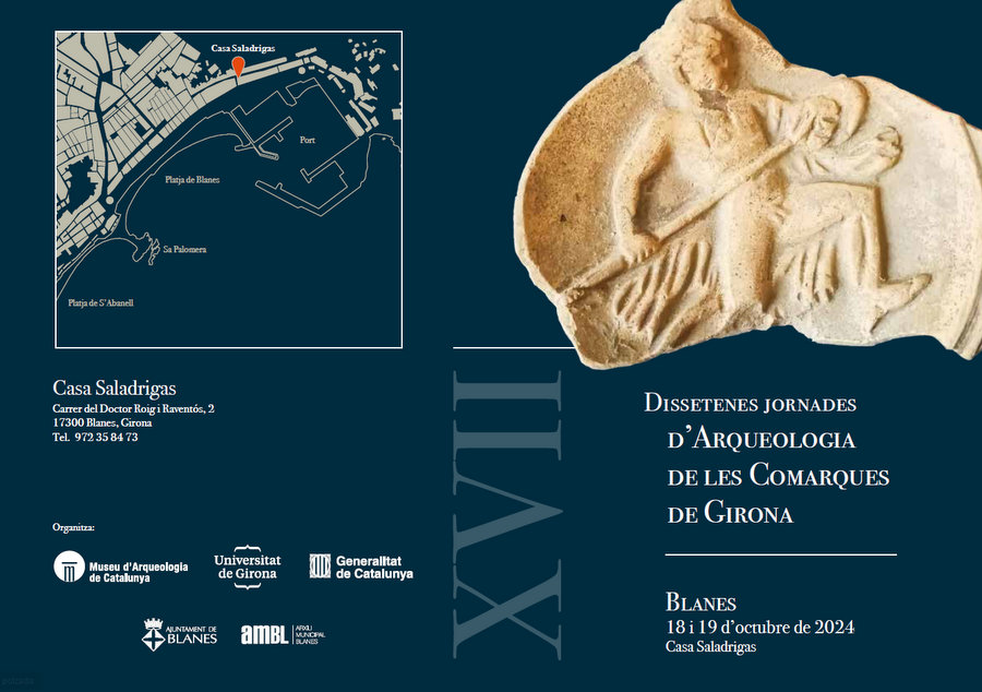 Blanes acollirà les XVII Jornades d'Arqueologia de les Comarques Gironines