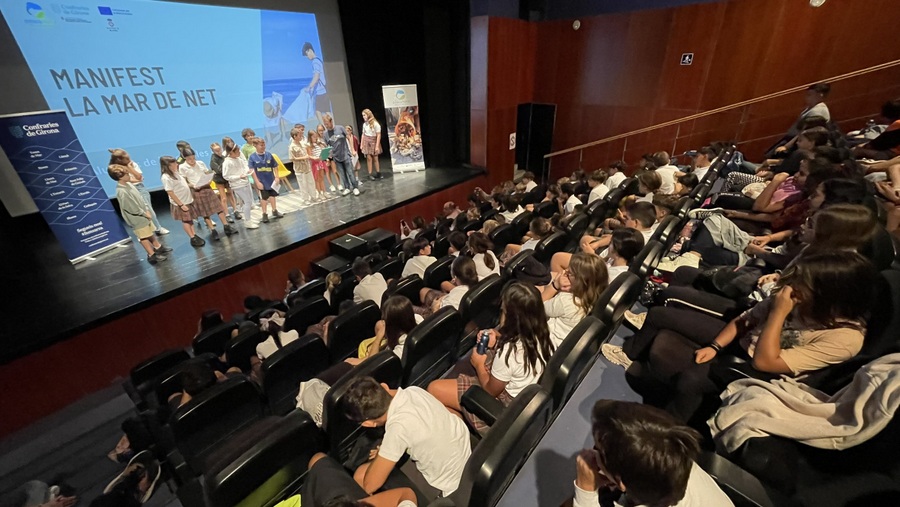 Èxit del projecte "La Mar de Net" a Blanes amb la participació de gairebé 200 alumnes