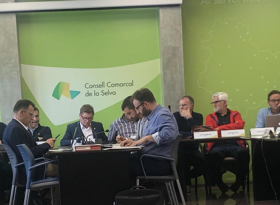 El Ple del Consell Comarcal de la Selva dona suport a la Ryder Cup 2031