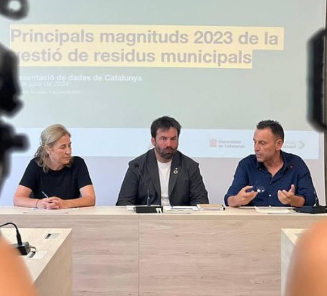 Catalunya redueix la generació de residus en 2023, però queda lluny de la mitjana europea 