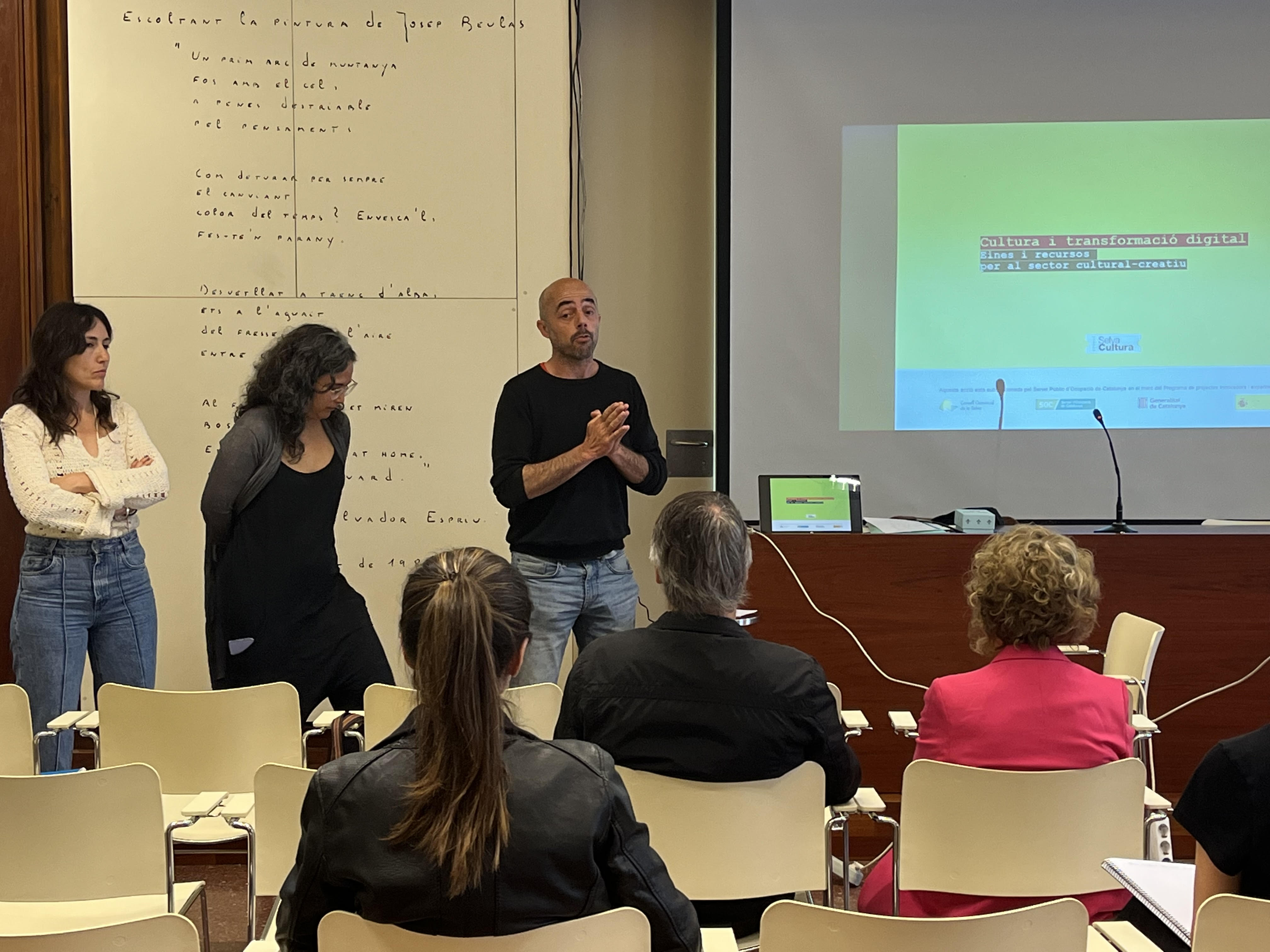 El Consell Comarcal de la Selva inicia el projecte "Cultura i transformació digital"