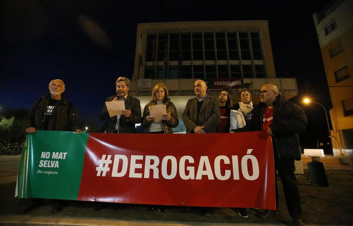 Part de la Selva Interior se suma a la derogació del ramal reclamada per 'No a la MAT Selva'