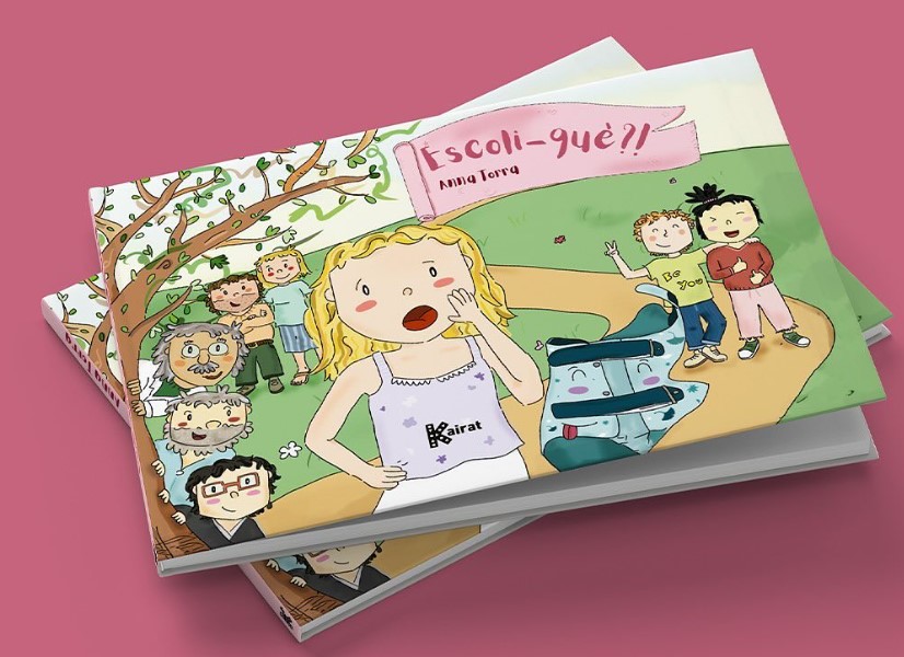 La jove escriptora Anna Torra publica el seu primer llibre 'Escoli-què?!'