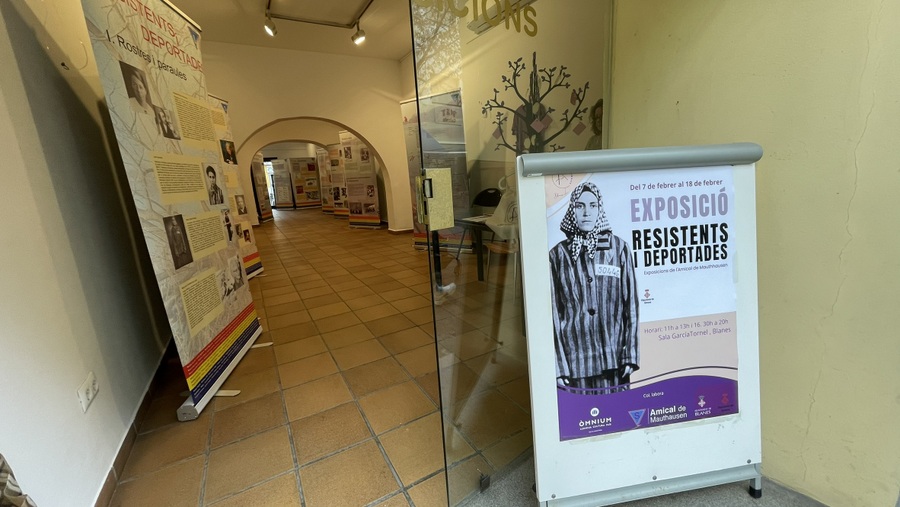 Blanes homenatge a les dones empresonades en camps nazis amb l'exposició 'Resistents i Deportades’