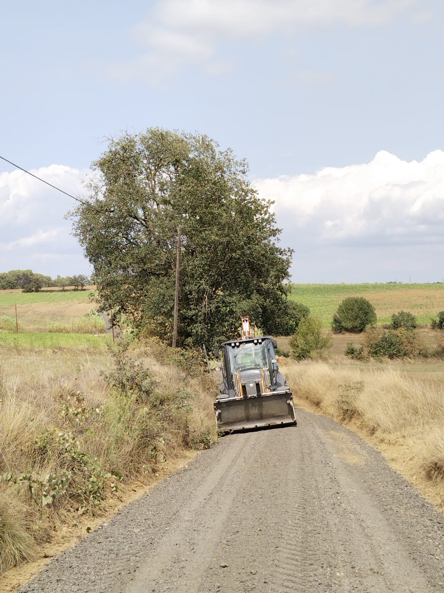 Riudarenes continua amb la reparació de camins rurals