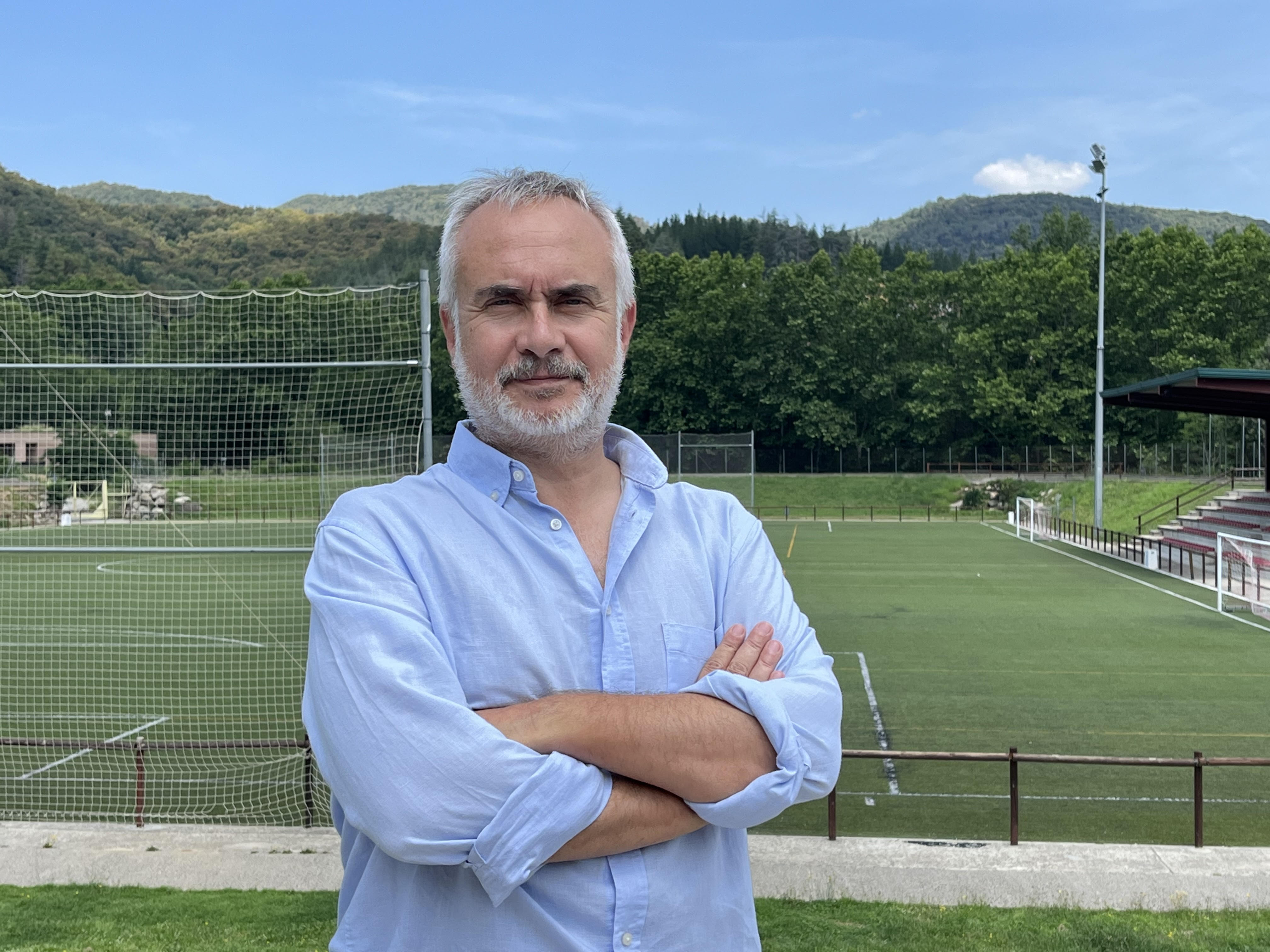 L'actor arbucienc Fel Faixedas assumeix la presidència del Club de Futbol d'Arbúcies