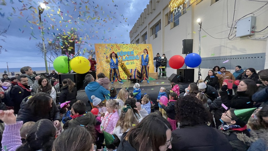 Blanes ha celebrat per, primera vegada, una Festa Infantil de Cap d'Any