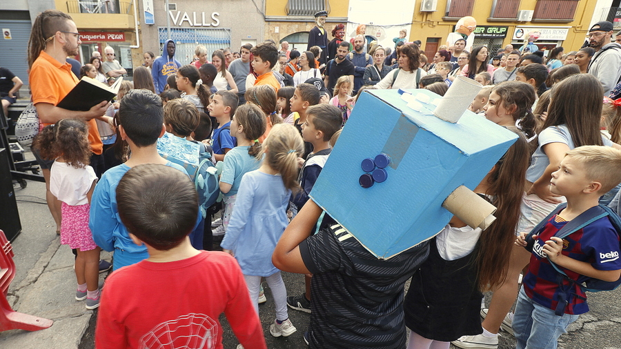 Blanes finalitza el projecte 'Gegantons a les Escoles' amb la Festa dels Capgrossos
