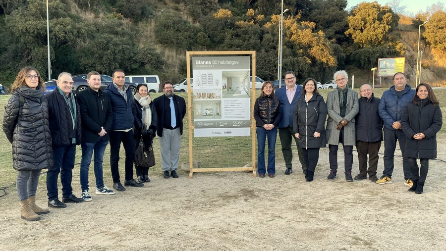 Blanes construirà 80 habitatges de protecció oficial al barri de La Plantera
