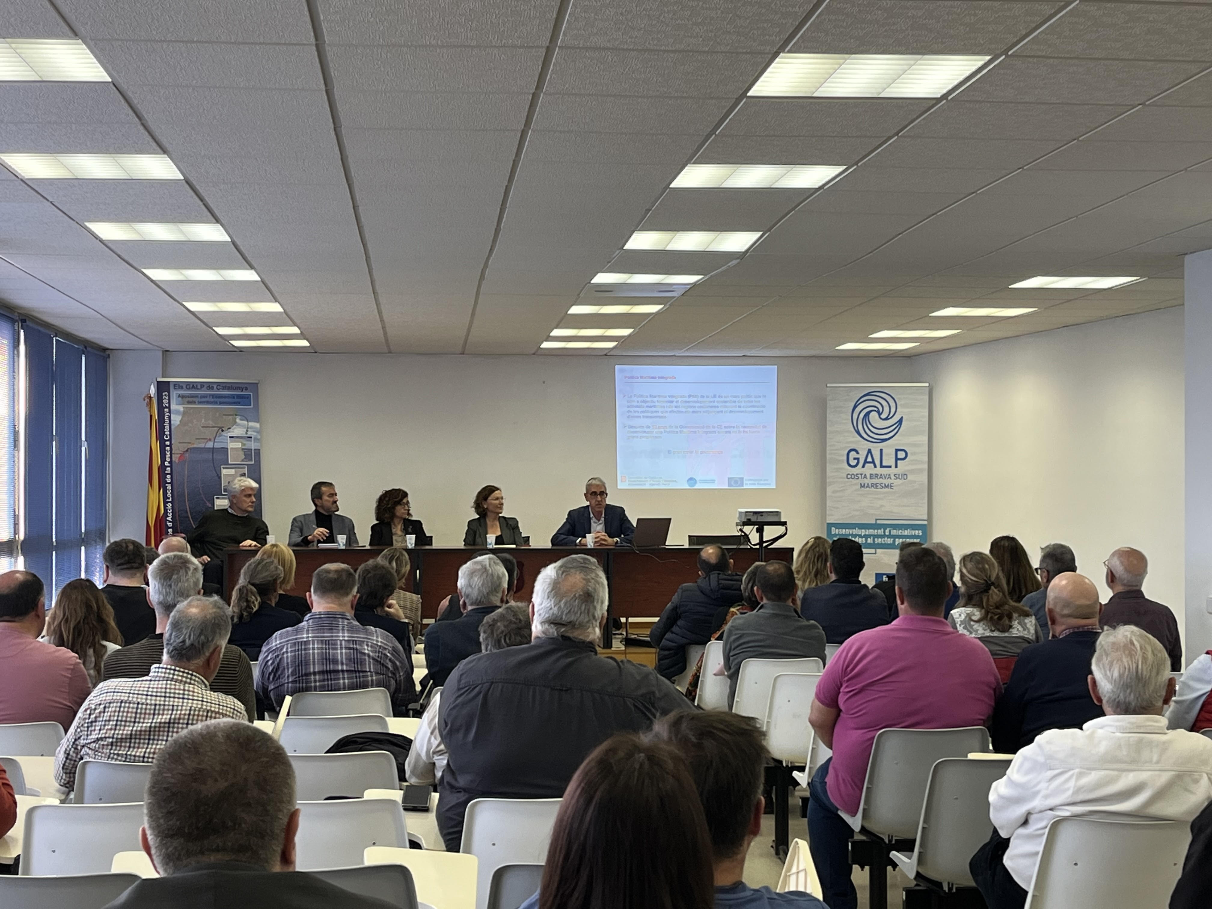 La Generalitat presenta l'ajut per promoure l'Economia Blava sostenible als territoris pesquers de la Costa Brava Sud i el Maresme.