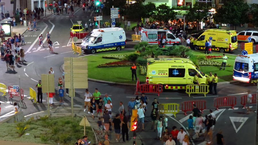 300 efectius vetllaran per la seguretat del 52è Concurs de Focs d'Artifici de Blanes