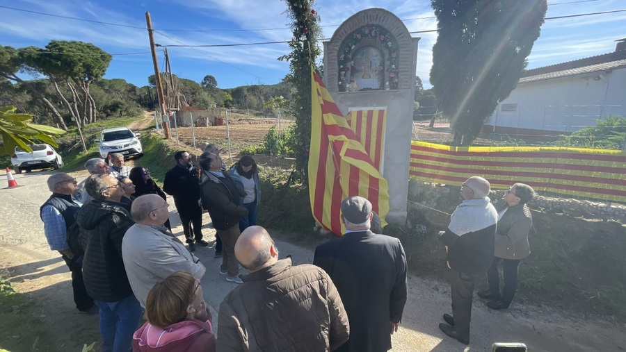 Blanes inaugura la restauració de l'Oratori de la Mare de Déu del Vilar