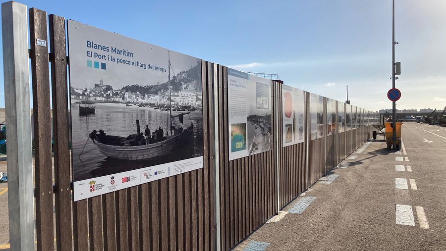 La Confraria de Pescadors de Blanes inaugurarà el projecte Land Art sobre la història del port i la pesca
