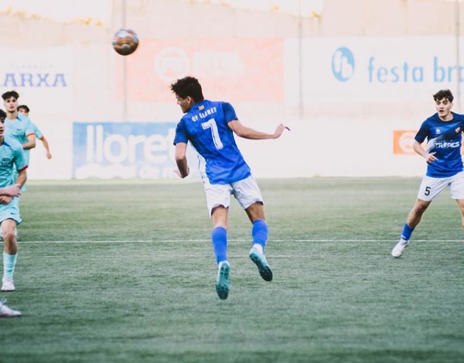 El CF Lloret es mostra positiu davant el partit contra la Unió Esportiva de Sants 