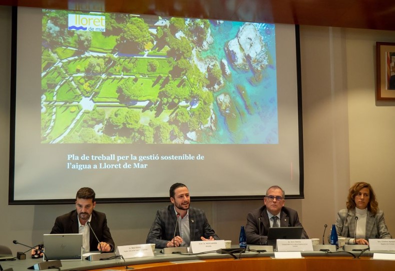 Lloret de Mar presenta un model de gestió d'aigua més sostenible clau pel futur