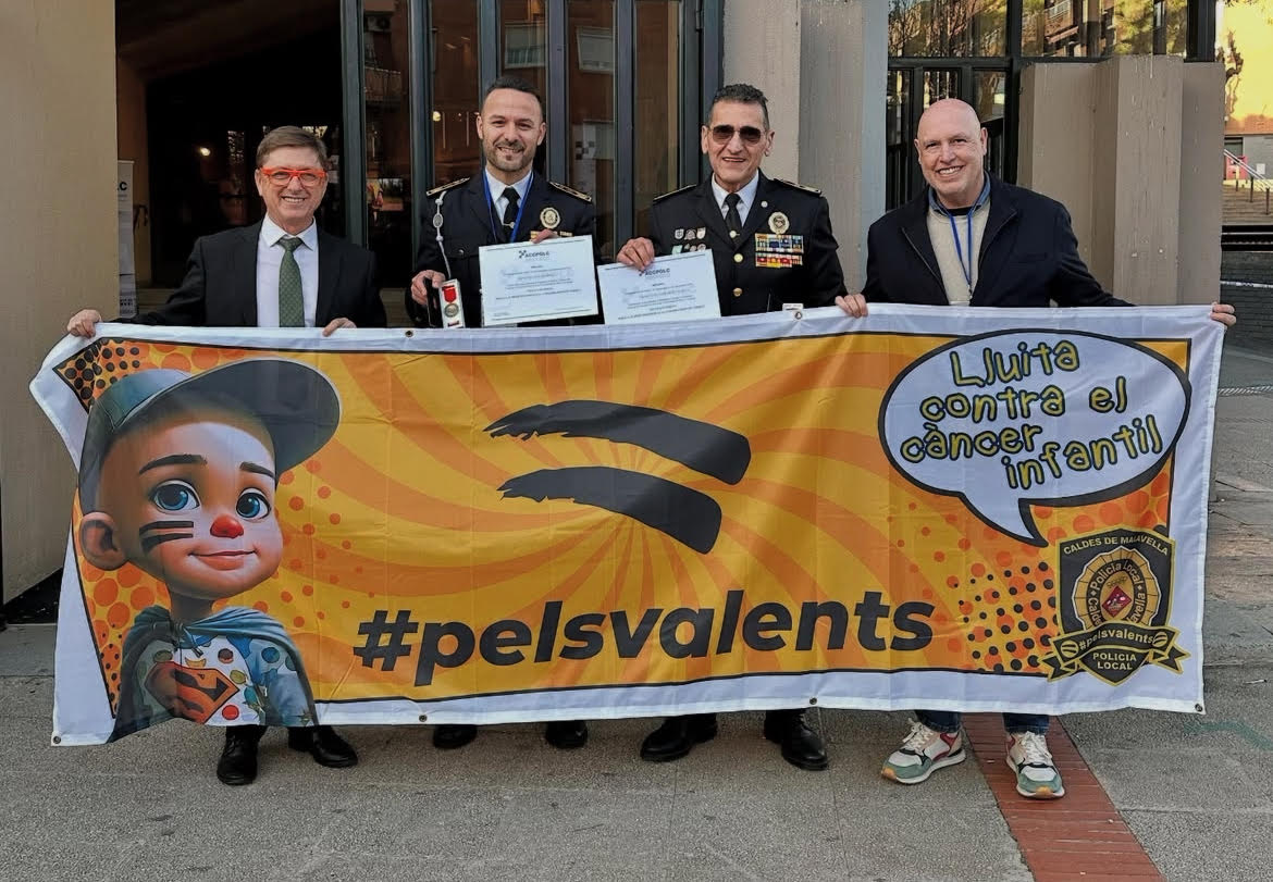Celebritats del món de l'esport participen de la Marxa Solidària Pels Valents de Caldes de Malavella 