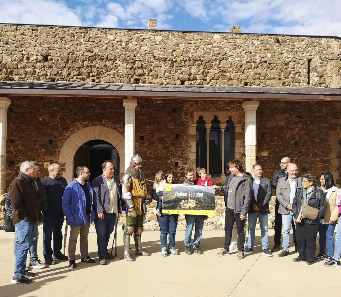 El castell de Montsoriu rep el visitant 150.000 amb una celebració apadrinada per l'actor Quim Masferrer