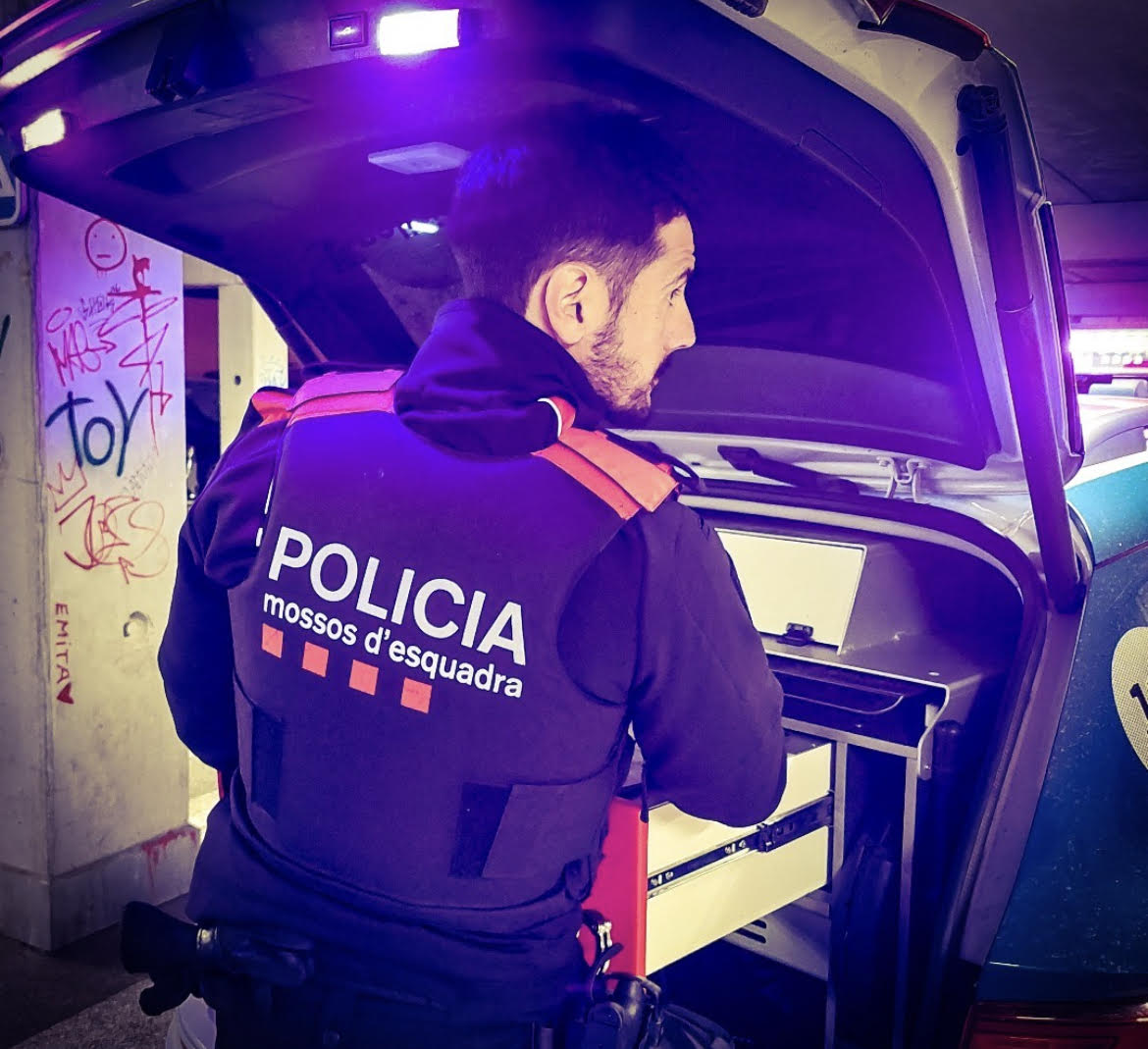 Quatre detinguts per un robatori i dos furts a l'AP-7 entre Sils i Maçanet