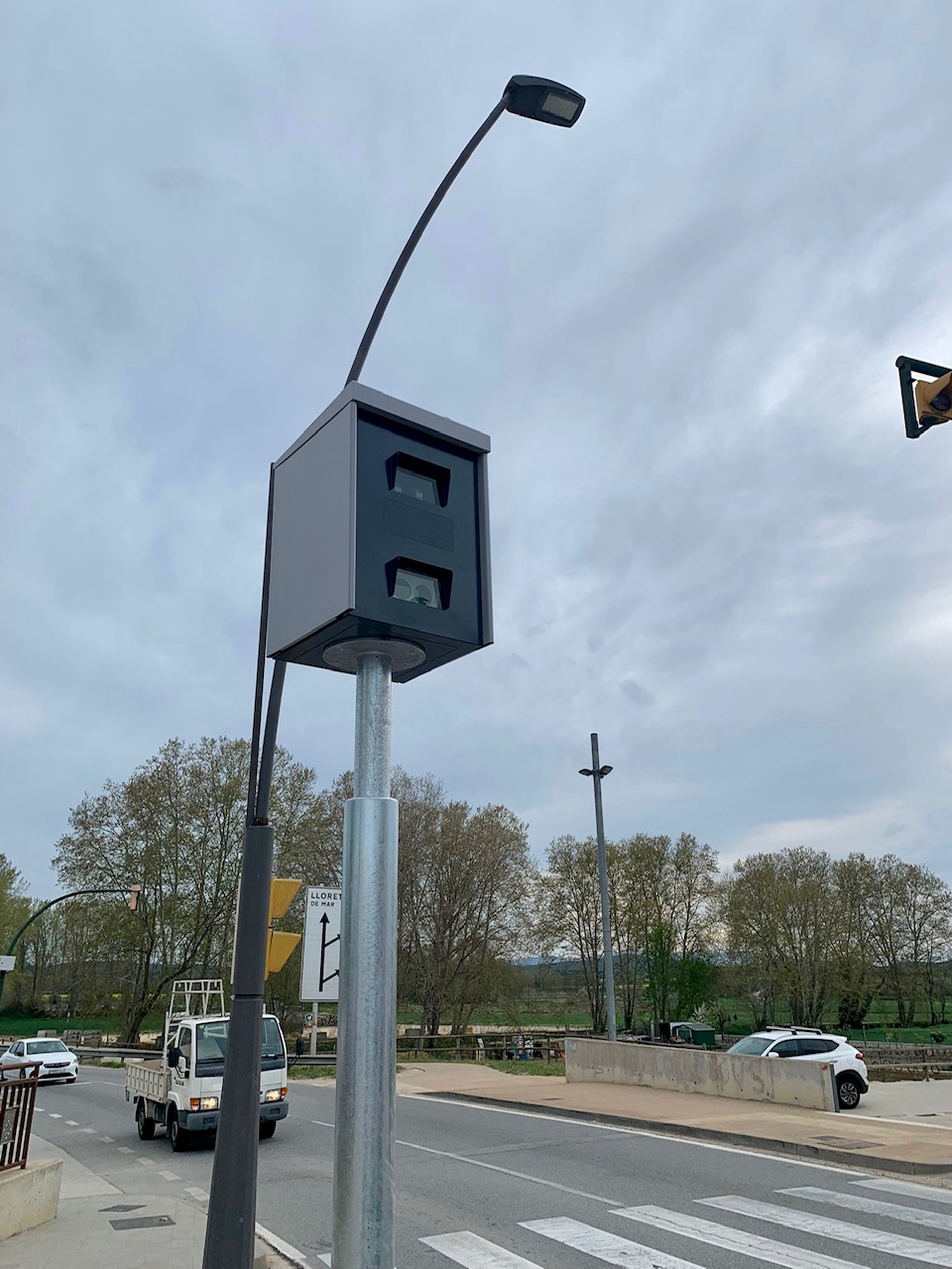Els radars fixos de Vidreres de moment no sancionen, serveixen per fer un estudi de la velocitat 