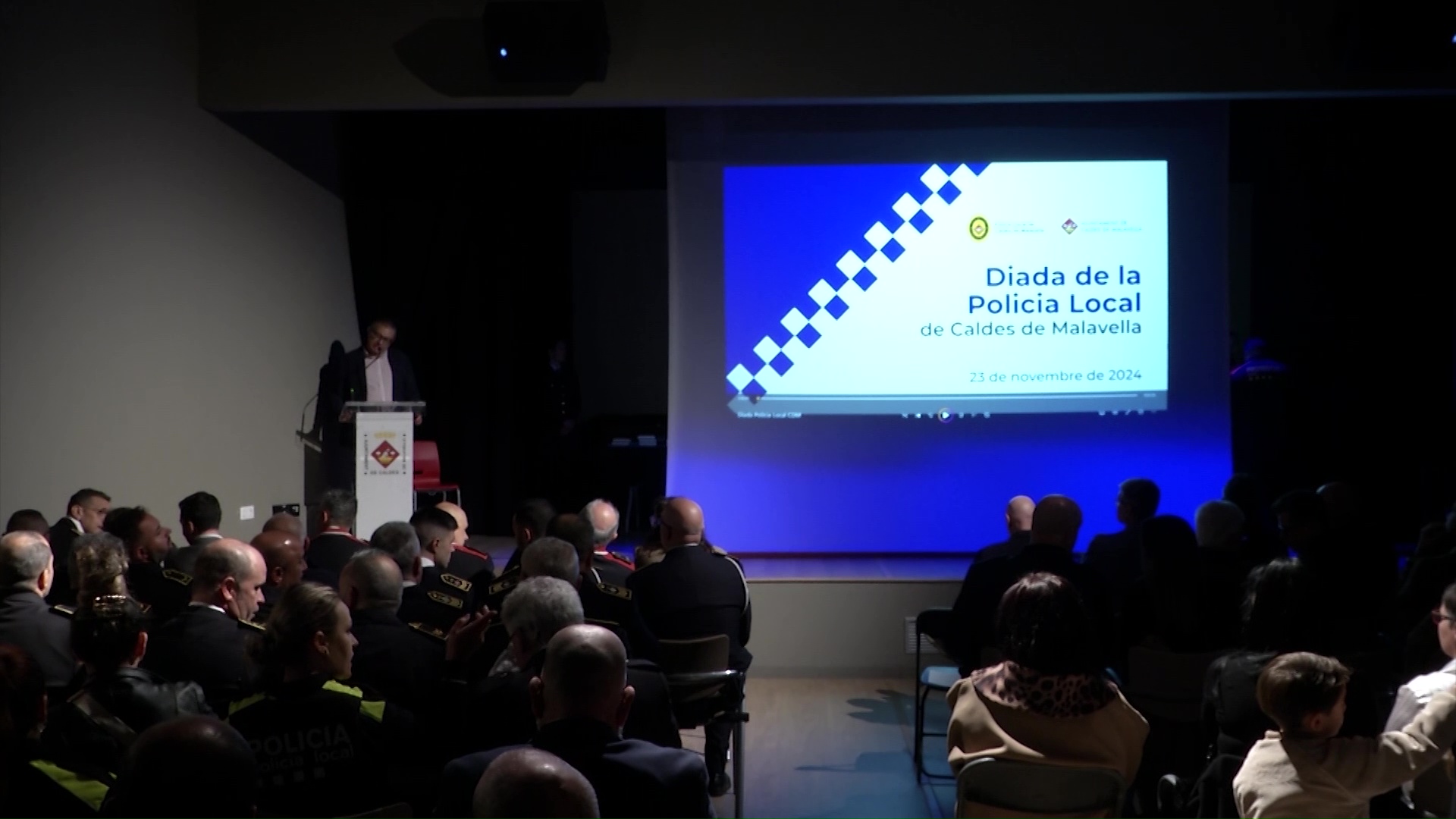 Caldes de Malavella homenatge a la seva policia local