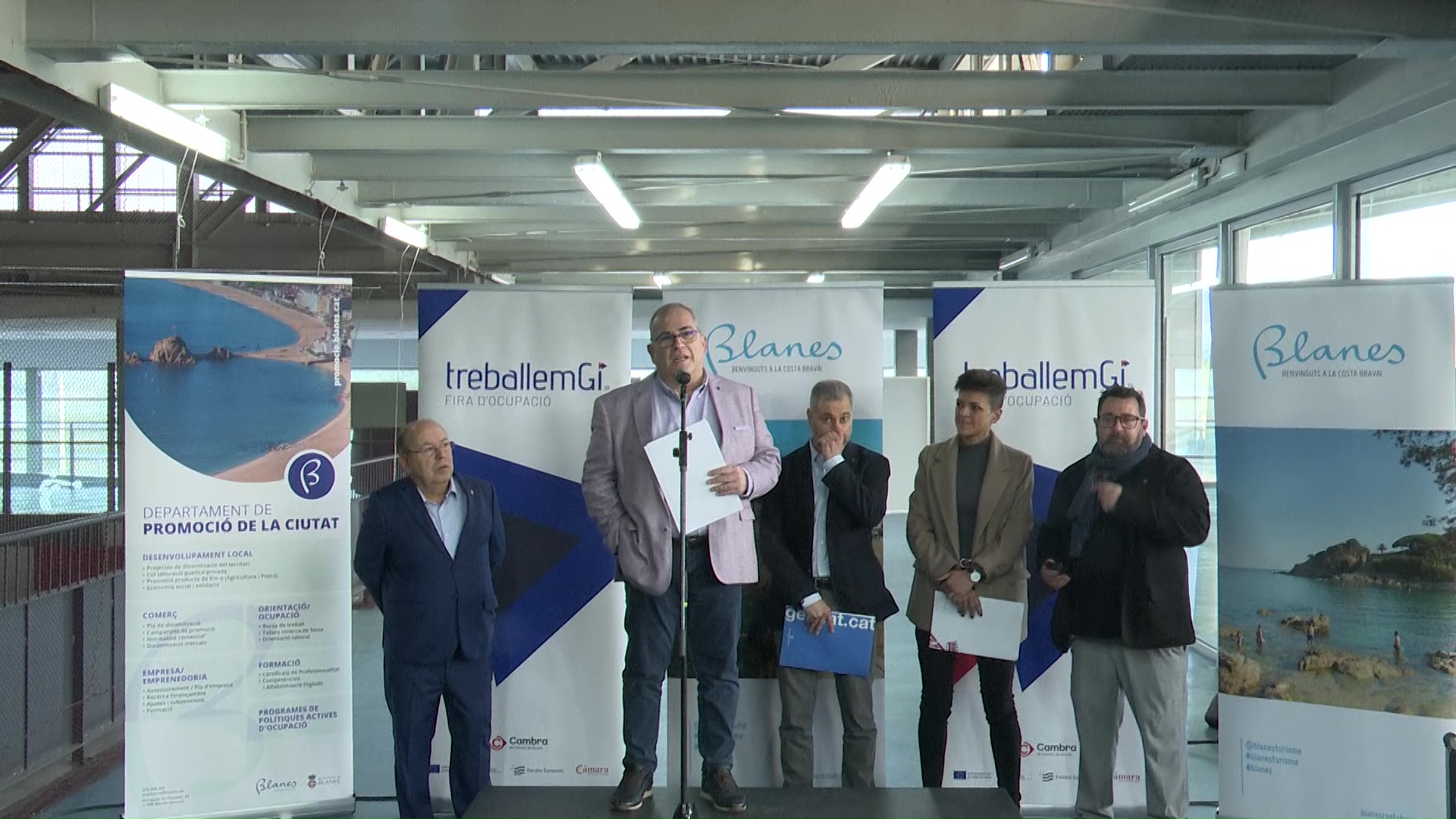 Més de 750 inscrits i 2.650 entrevistes laborals a la 14a Fira d'Ocupació TreballemGi Blanes