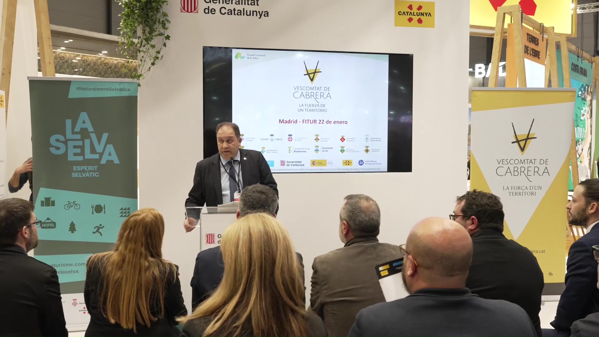 Presenten el projecte Vescomtat de Cabrera a Fitur 2025