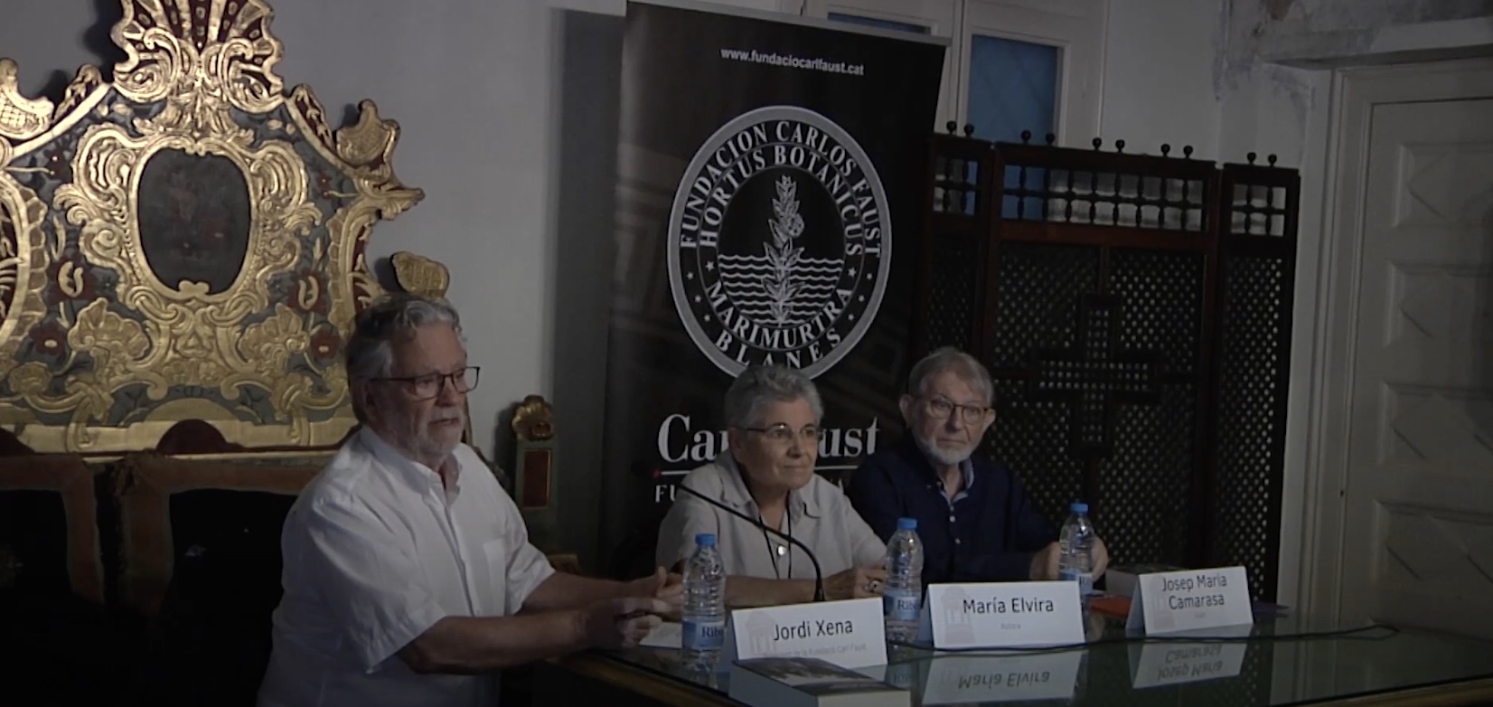 Presentació de l'obra "De la mar de Blanes a l'oceà planetari" a la Fundació Carl Faust