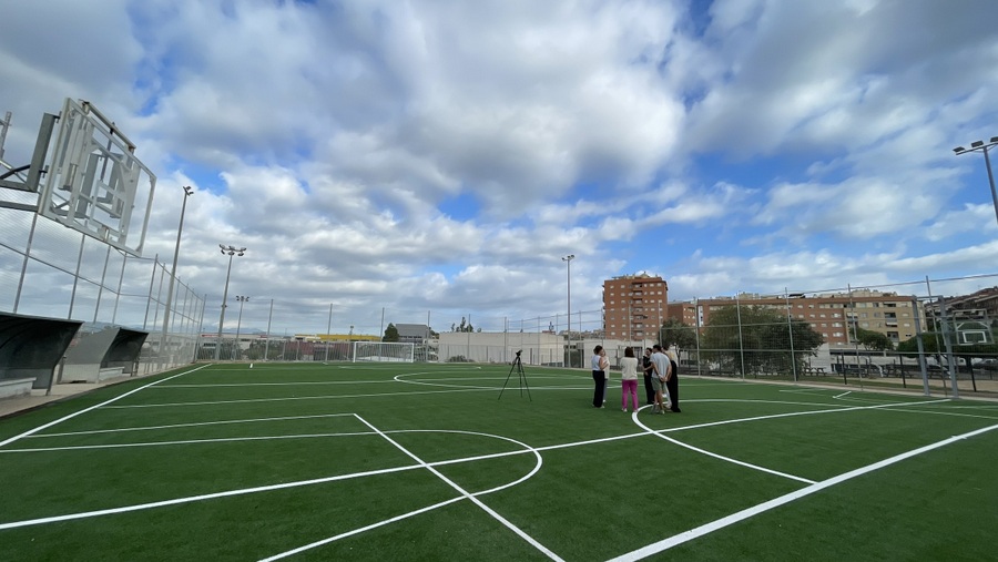 Blanes reobre la pista polivalent de Mas Borell, tancada per obres des del 2023