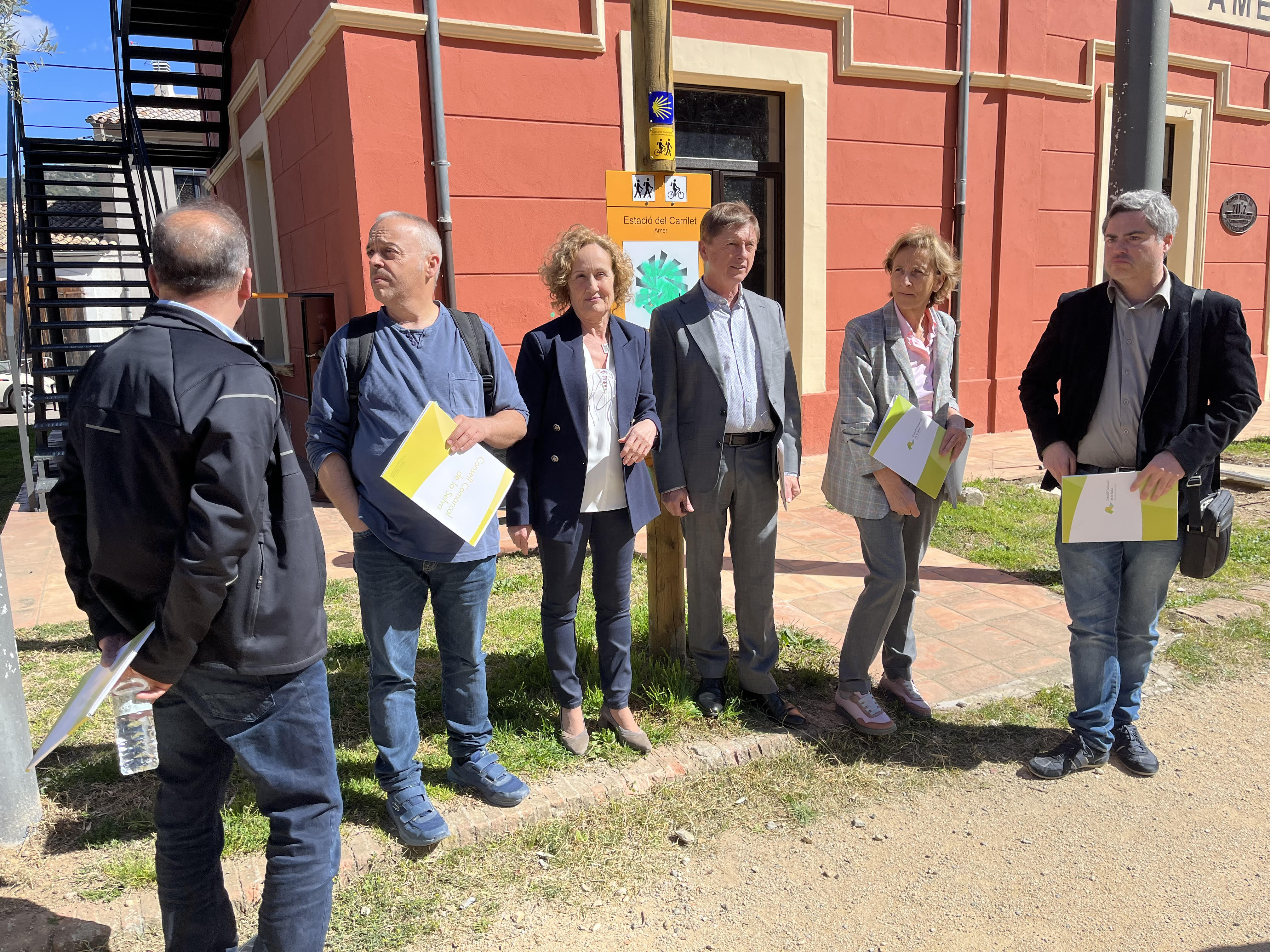 El Consell Comarcal de la Selva presenta el projecte "Els camins de la història de la Selva"